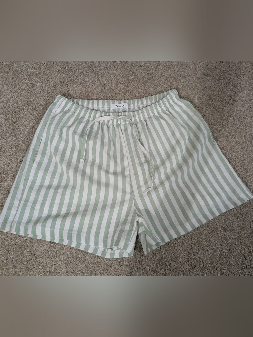 Women's Striped Boxer Shorts